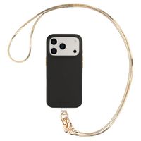 Selencia Sleek Chain-Handykette (extra lang 145 cm) - Gold