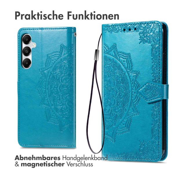 imoshion Mandala Klapphülle Samsung Galaxy A35 - Türkis