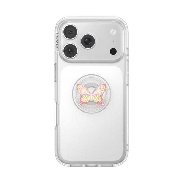 PopSockets PopTop - Glitter Sunset Mariposa