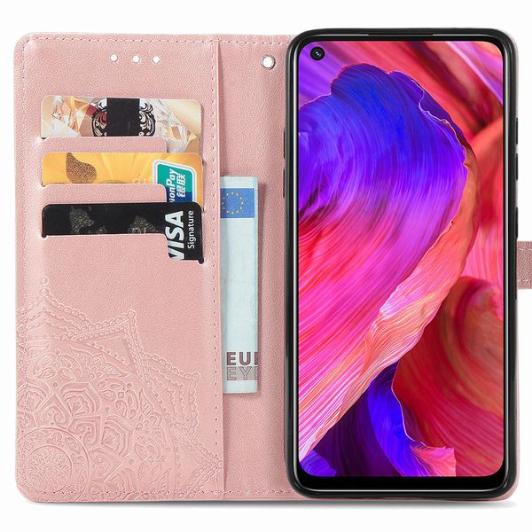 imoshion Mandala Klapphülle Oppo A74 (5G) / A54 (5G) - Rosé gold
