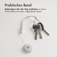 imoshion Mini Tag - Bluetooth-Tracker für iOS - 2 pack - Weiß