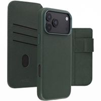 Accezz 2-in-1 Klapphülle aus Leder mit MagSafe Apple iPhone 18 Pro Max / 17 Pro Max - Cedar Green