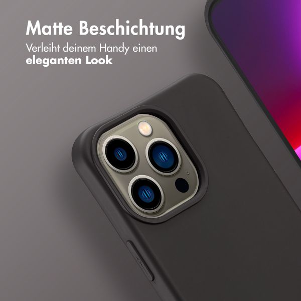 imoshion Color Backcover mit abnehmbarem Handykette und MagSafe Apple iPhone 13 Pro - Black Coffee