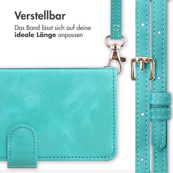 imoshion Klapphülle mit Kordel Samsung Galaxy A56 - Türkis