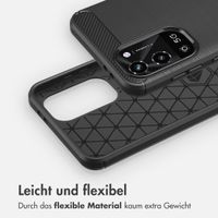 imoshion Brushed Back Cover für das Samsung Galaxy A36 - Schwarz