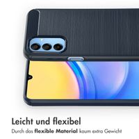 imoshion Brushed Back Cover für das Samsung Galaxy A15 (5G/4G) - Dunkelblau