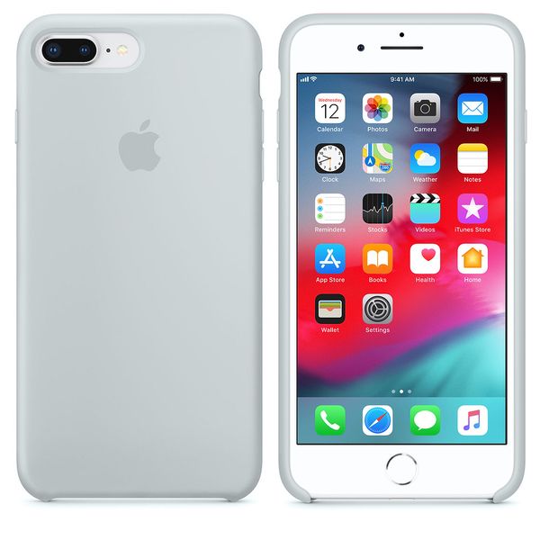 Apple Silikon-Case Sea Blue für das Apple iPhone 8 Plus / 7 Plus