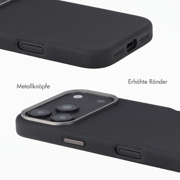 Accezz Mesh Backcover mit MagSafe Apple iPhone 17 Pro Max - Schwarz
