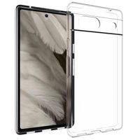 Accezz TPU Clear Cover für das Google Pixel 7a - Transparent