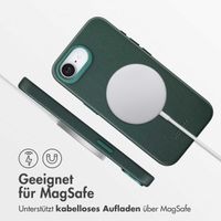 Accezz MagSafe Leather Backcover Apple iPhone 16e - Cedar Green