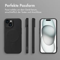 imoshion Color Back Cover mit MagSafe Apple iPhone 15 - Schwarz
