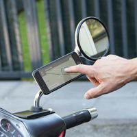 SP Connect Mirror Mount SPC+ - Handyhalterung für Motorrad und Roller – Spiegelbefestigung – Schwarz