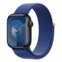 Apple Sport Loop Armband für das  Apple Watch Series 1 t/m 9 / SE (38/40/41 mm) | Series 10 / 11 (42 mm) - Ocean Blue