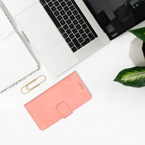 imoshion Entfernbare 2-1 Luxus Klapphülle Samsung Galaxy A72 - Rosa