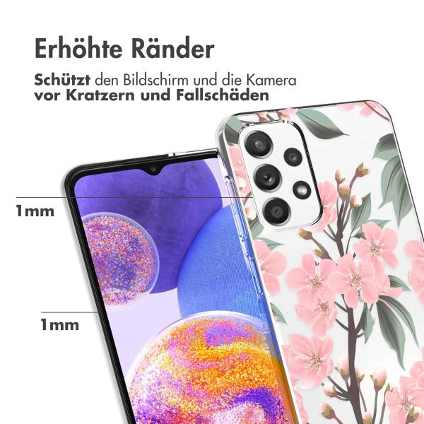 imoshion Design Hülle für das Galaxy A23 (5G) - Cherry Blossom