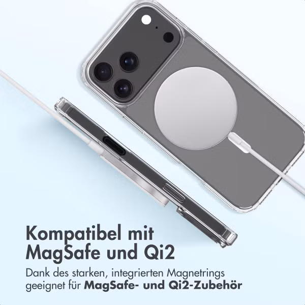 Accezz Xtreme Impact Backcover mit MagSafe Apple iPhone 17 Pro Max - Transparent