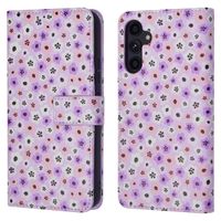 imoshion ﻿Design Klapphülle für das Samsung Galaxy A34 (5G) - Purple Flowers