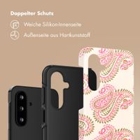 Selencia Vivid Back Cover Samsung Galaxy A17 (5G) / (4G) - Paisley Blush