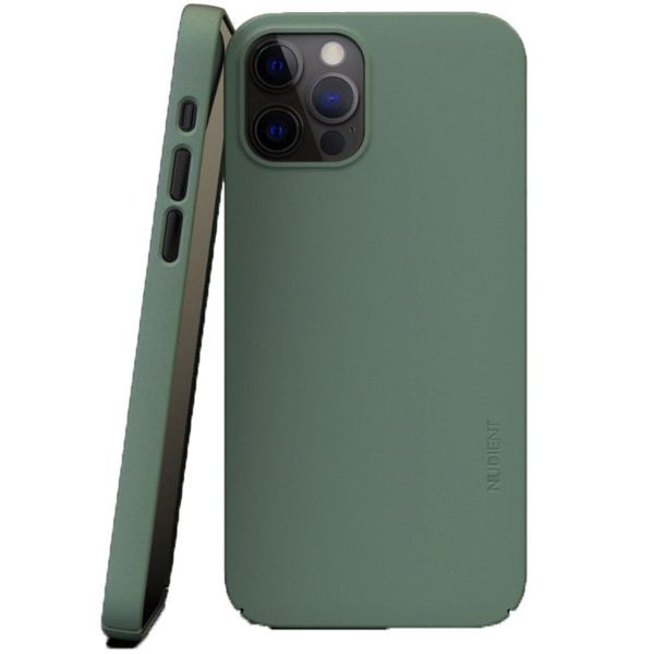 Nudient Thin Case für das iPhone 12 (Pro) - Misty Green