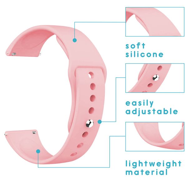 imoshion Silikonband für die Fitbit Versa 2 / Versa Lite - Rosa