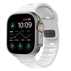 Nomad Sport Band FKM für die Apple Watch Series 1 bis 9 / SE (38/40/41 mm) | Series 10 (42 mm) - White