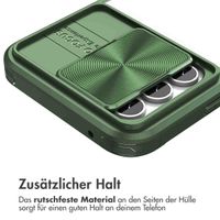 imoshion Back Cover mit Kameraschieber Samsung Galaxy S23 FE - Dunkelgrün
