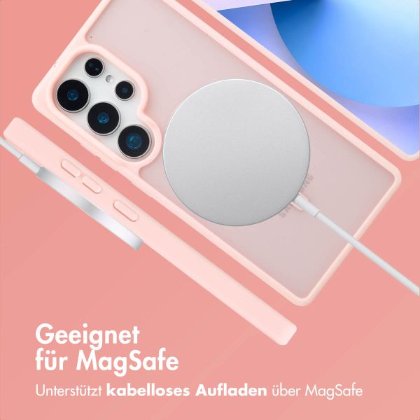 imoshion Color Guard Back Cover mit MagSafe Samsung Galaxy S25 Ultra - Hellrosa