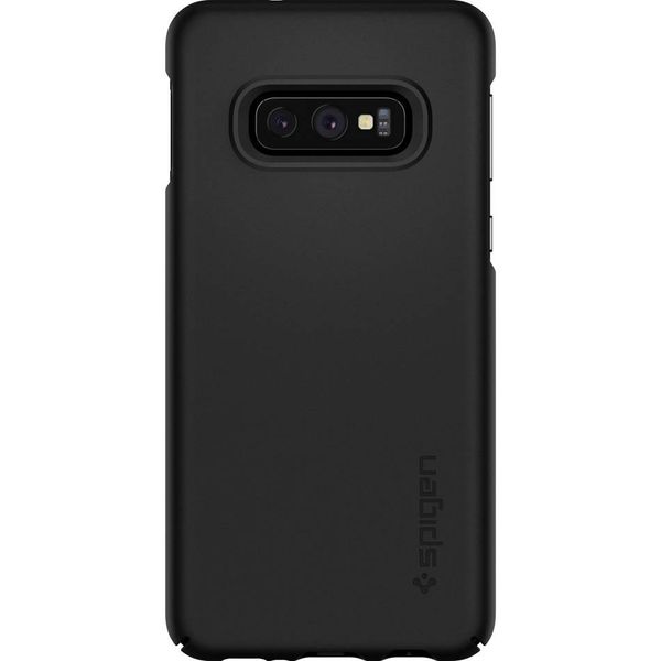 Spigen Thin Fit™ Hardcase Schwarz für das Samsung Galaxy S10e