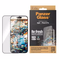 PanzerGlass Ultra-Wide Fit Antibakterieller Displayschutz Apple iPhone 15 Pro