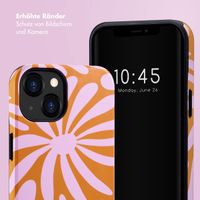 Selencia Vivid Back Cover Apple iPhone 13 - Modern Bloom Pink