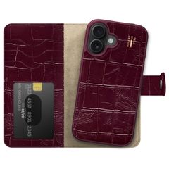 iDeal of Sweden Magnet Wallet+ Klapphülle Apple iPhone 16 - Fine Wine