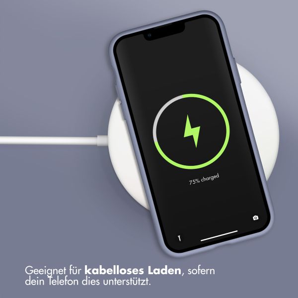 Accezz Liquid Silikoncase Apple iPhone 11 - Lavender Gray