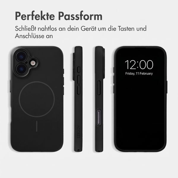 Accezz Grip Backcover mit MagSafe Apple iPhone 17 - Schwarz