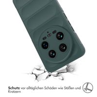 imoshion EasyGrip Backcover Xiaomi 14 Ultra - Dunkelgrün