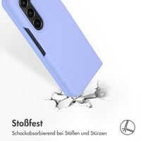 Accezz Liquid Silikoncase für das Samsung Galaxy Z Fold 5 - Violett