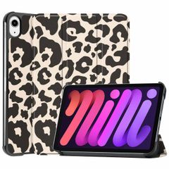 imoshion Design Trifold Klaphülle Apple iPad Mini 7 (2024) / iPad Mini 6 (2021) - Leopard