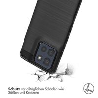 imoshion Brushed Back Cover Motorola Moto G86 Power - Schwarz