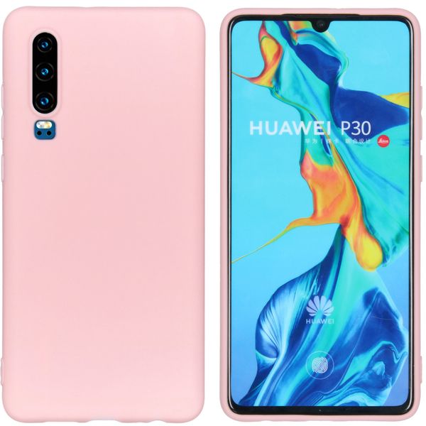 imoshion Color TPU Hülle Rosa für Huawei P30