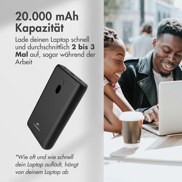imoshion Laptop Powerbank 100 Watt – 20.000 mAh
