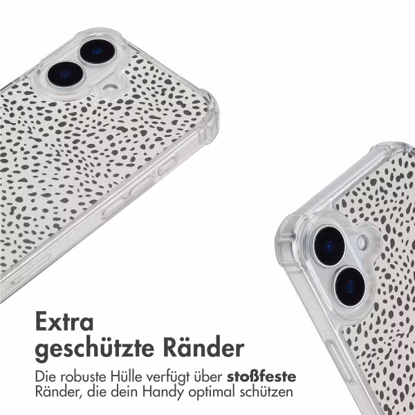 imoshion Design Hülle mit Band Apple iPhone 16 - Desert Dots