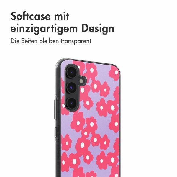 imoshion  Design Hülle für das Samsung Galaxy A54 - Dusty Rose Blossoms