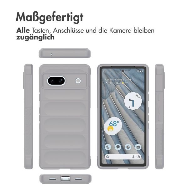 imoshion EasyGrip Back Cover für das Google Pixel 7a - Grau