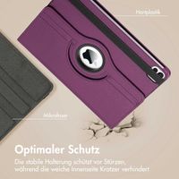 imoshion 360° drehbare Klapphülle Apple iPad Air 11 Zoll (2025) M3 / (2024) M2 / Air 5 (2022) / Air 4 (2020) / Pro 11 (2018/2020) - Violett