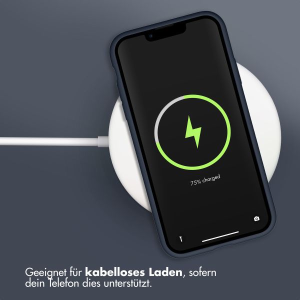 Accezz Liquid Silikoncase Apple iPhone Xr - Dunkelblau