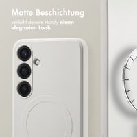 imoshion Color Back Cover mit MagSafe Samsung Galaxy S24 Plus - Beige