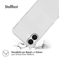 imoshion Shockproof Case für das Apple iPhone 16 - Transparent