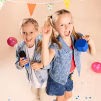 imoshion Kids Karaoke-Set - Lautsprecher und Mikrofon - Cobalt Blue