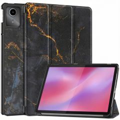 imoshion Design Trifold Klaphülle Lenovo Tab M11 - Black Marble