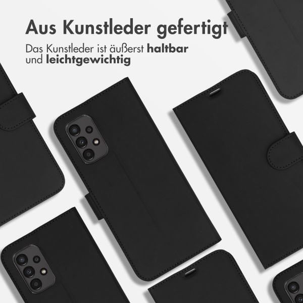 Accezz Wallet TPU Klapphülle Samsung Galaxy A13 (4G) - Schwarz