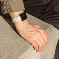 Accezz Nylon Alpine Armband für Samsung Galaxy Watch 9 (40/44mm) / Watch 8 (40/44mm) / Classic (46mm) - Polarstern